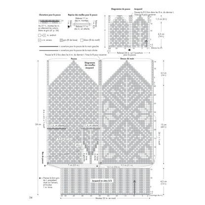 Etude de points au tricot - 18 projets expert