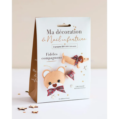 Ma décoration de Noël en feutrine - Coffret