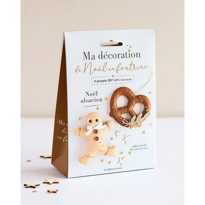 Ma décoration de Noël en feutrine - Coffret
