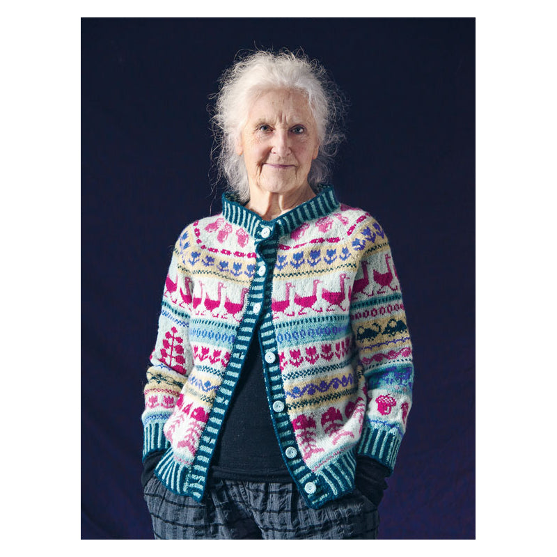 Jacquard au Tricot, esprit 70's