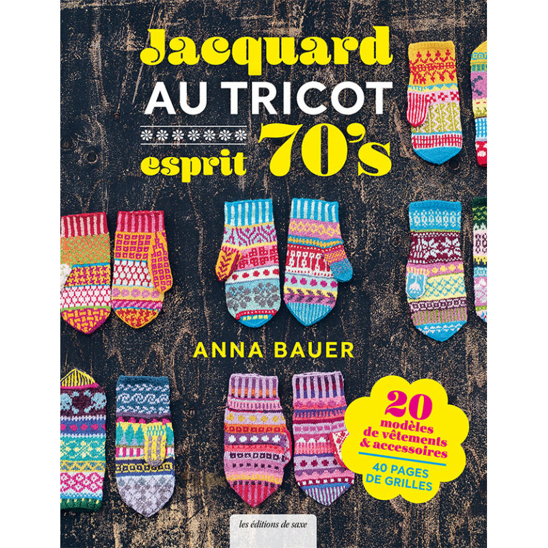 Jacquard au Tricot, esprit 70's