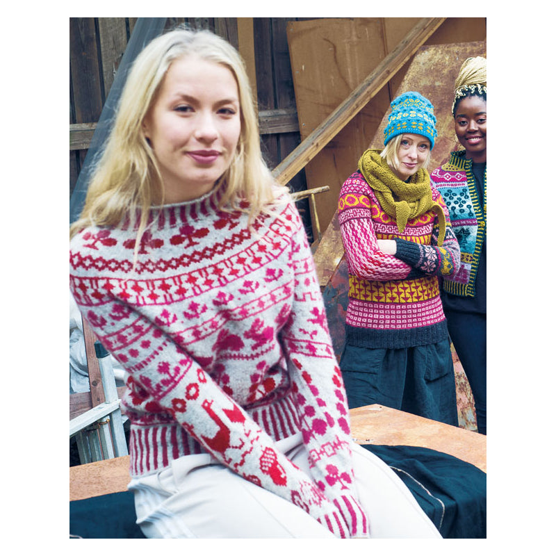 Jacquard au Tricot, esprit 70's