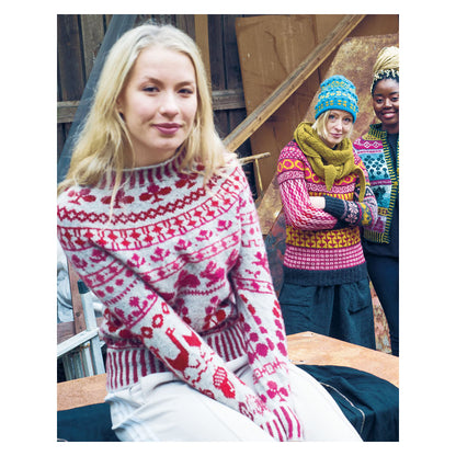Jacquard au Tricot, esprit 70's