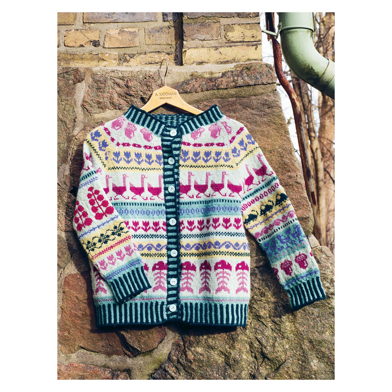 Jacquard au Tricot, esprit 70's
