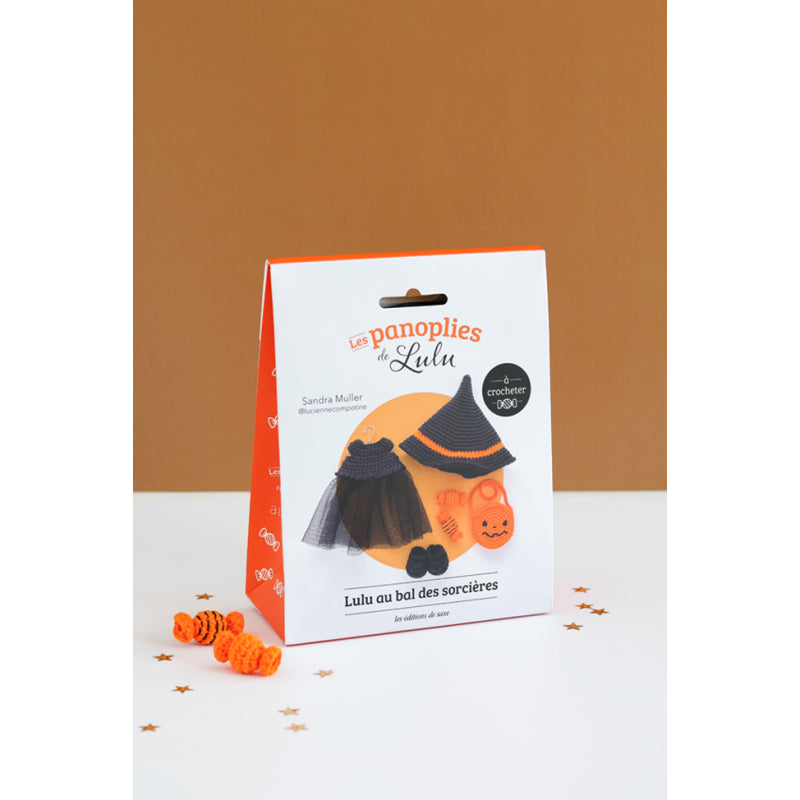 Les panoplies de Lulu au bal des sorcières - Lucienne Compotine - Coffret Crochet