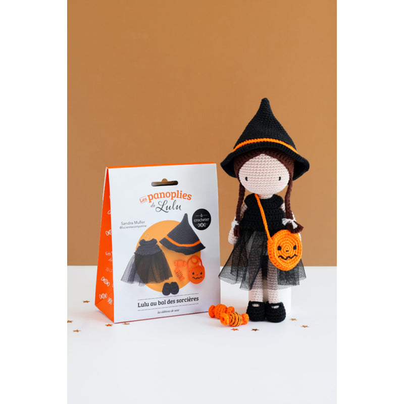 Les panoplies de Lulu au bal des sorcières - Lucienne Compotine - Coffret Crochet