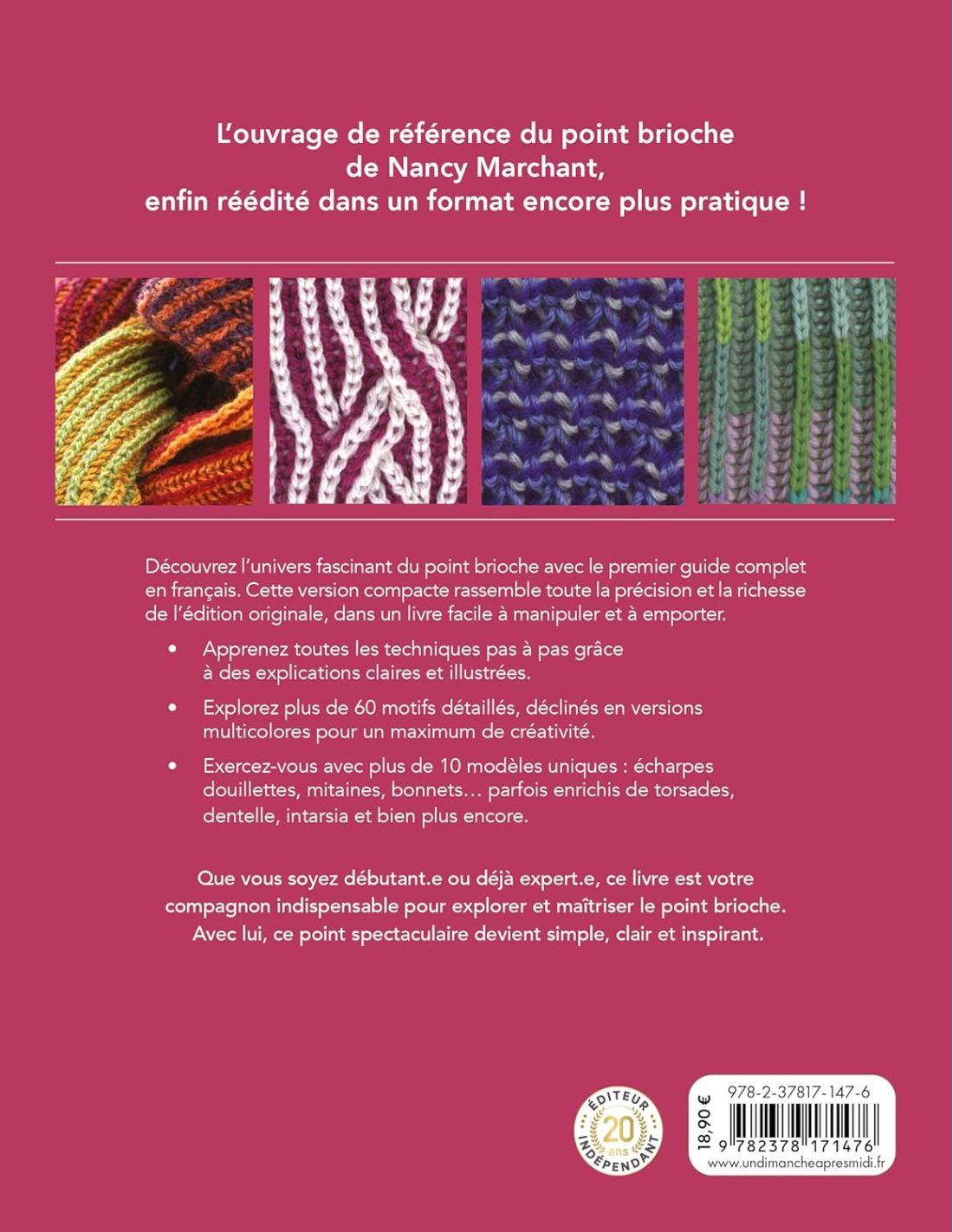 Le guide essentiel du point brioche - Techniques Points Modèles