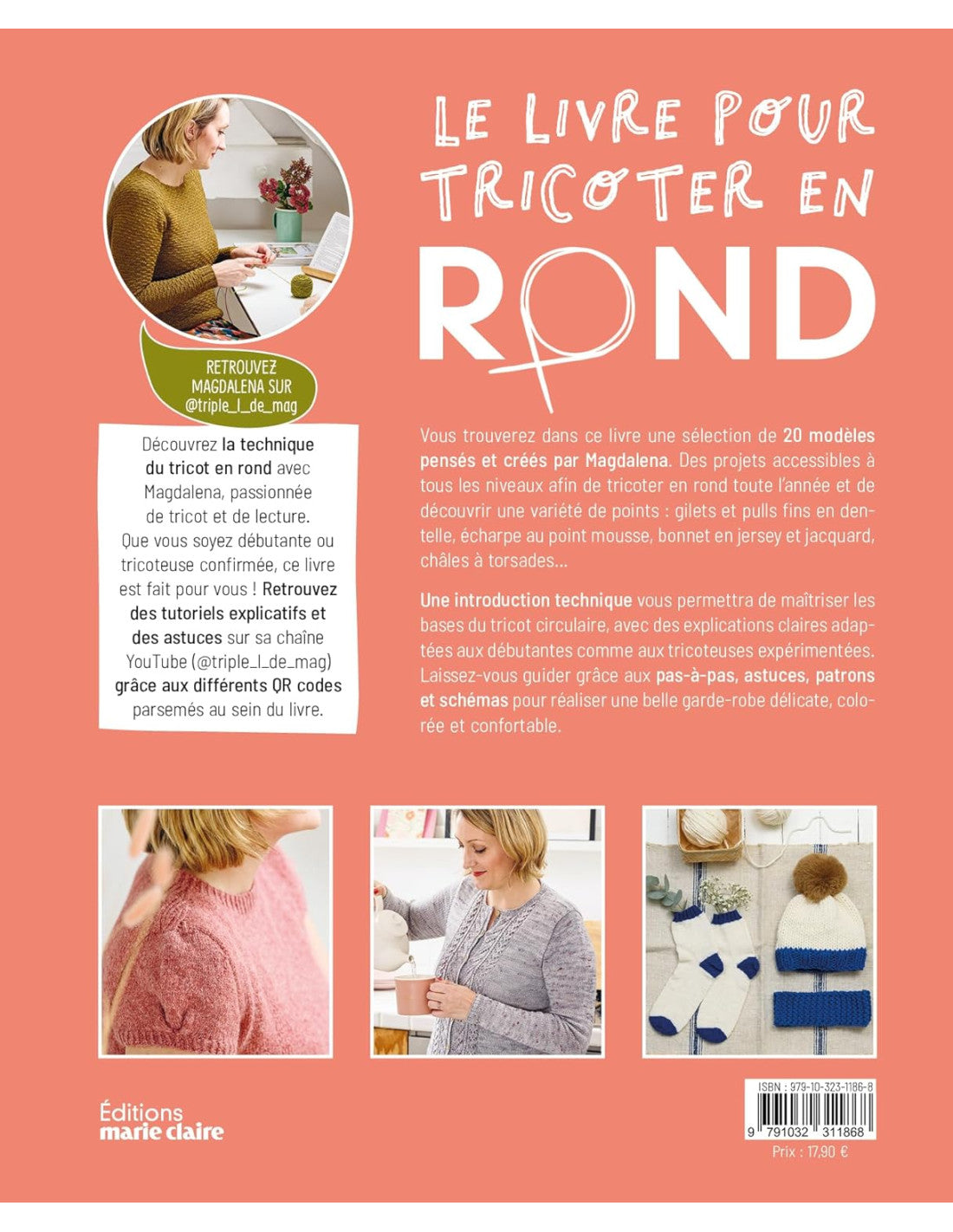 Le livre pour tricoter en rond - Magdalena