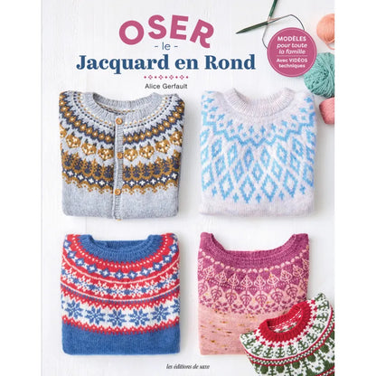 Oser le jacquard en rond - Alice Gerfault