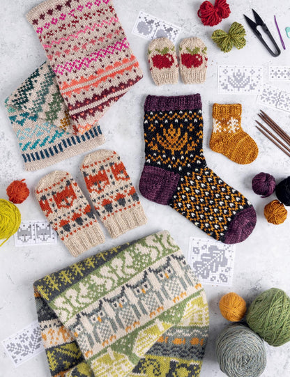 Le répertoire des motifs doodles au tricot - 200 motifs et grilles