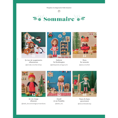 Poupées et Amigurumis au crochet - Noël Alsacien