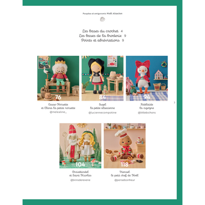 Poupées et Amigurumis au crochet - Noël Alsacien